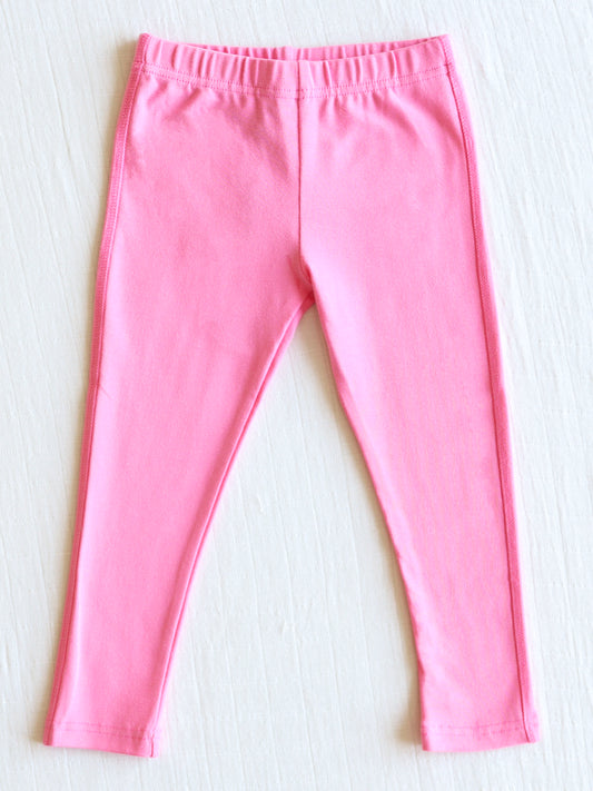 Warm Knit Leggings - Hot Pink