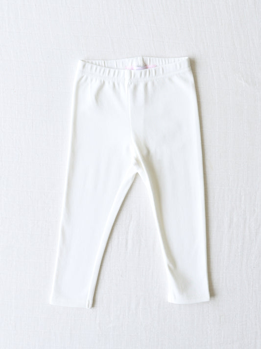 Warm Knit Leggings - Soft Ivory