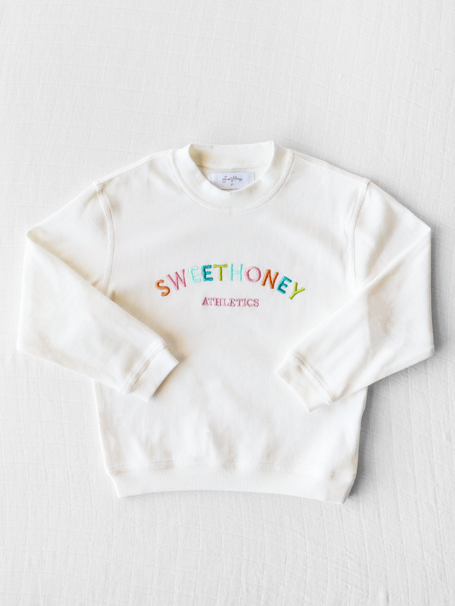 Ribbed Sweatshirt - SweetHoney Athletics