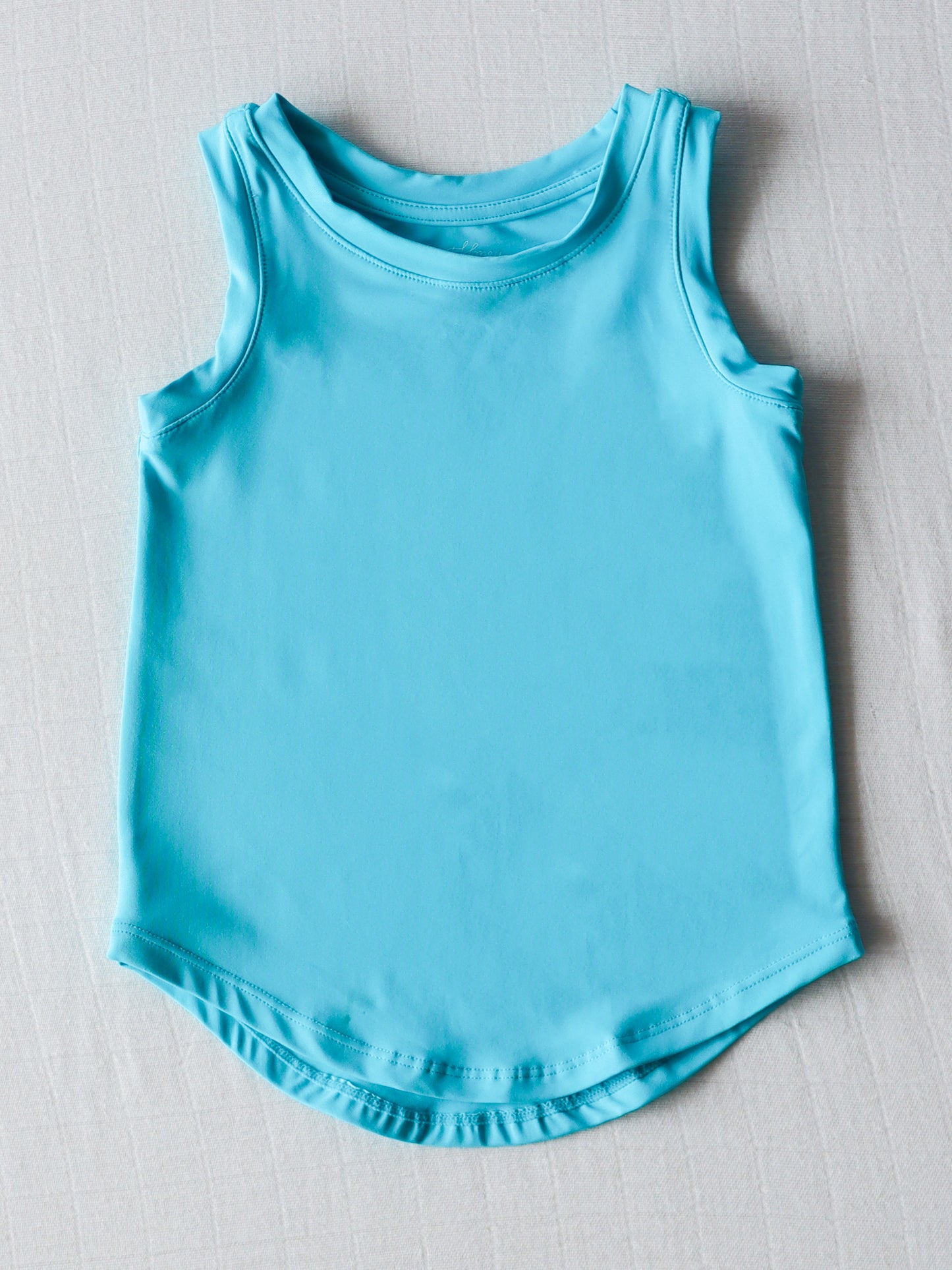 Athletic Tank Top - Fiesta Blue