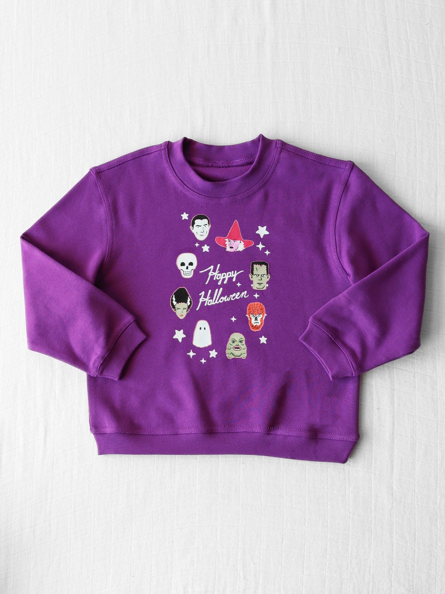 Warm Knit Sweatshirt - Monster Madness