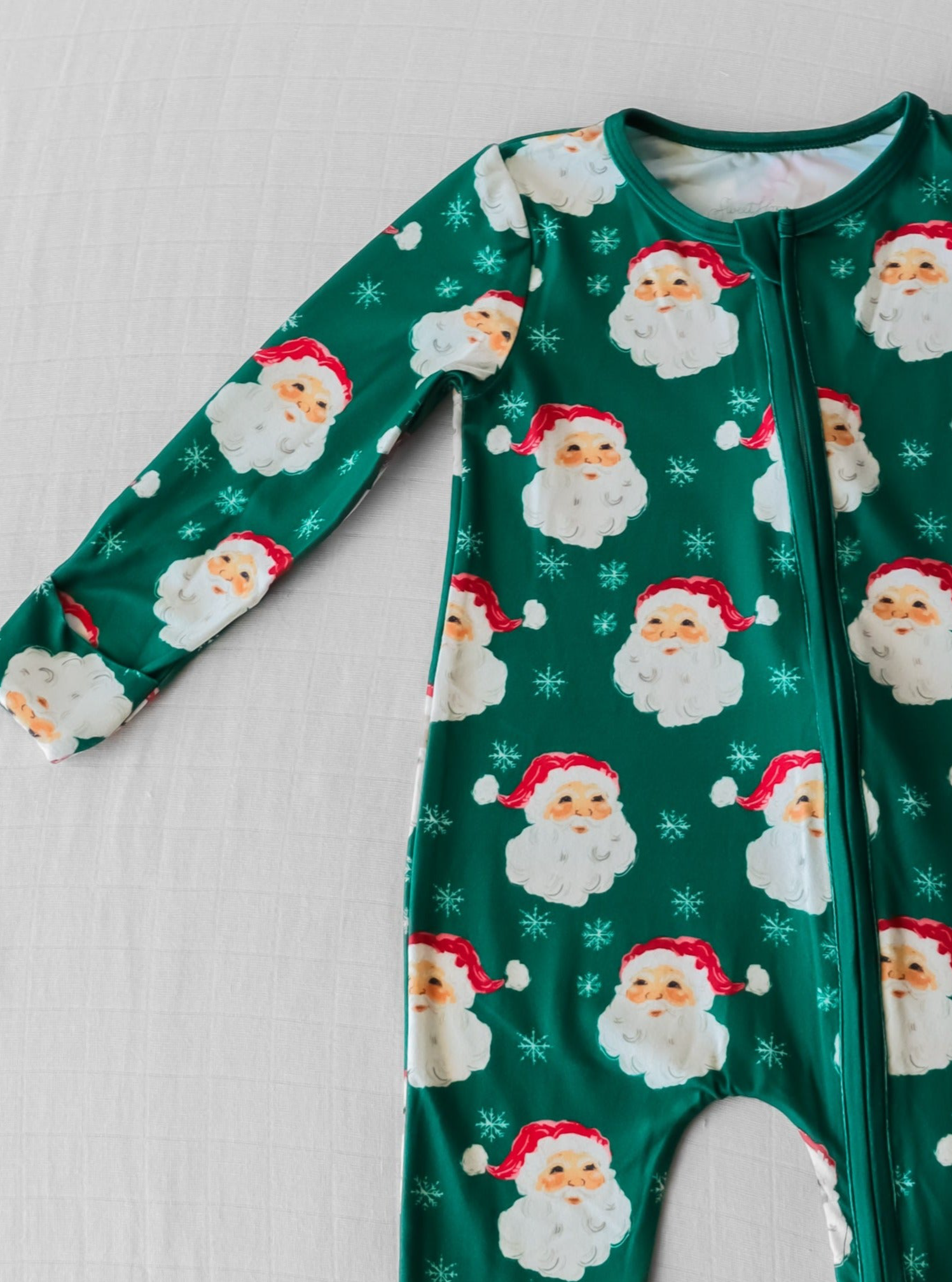 Dreamer Layette - Jolly St Nick in Green