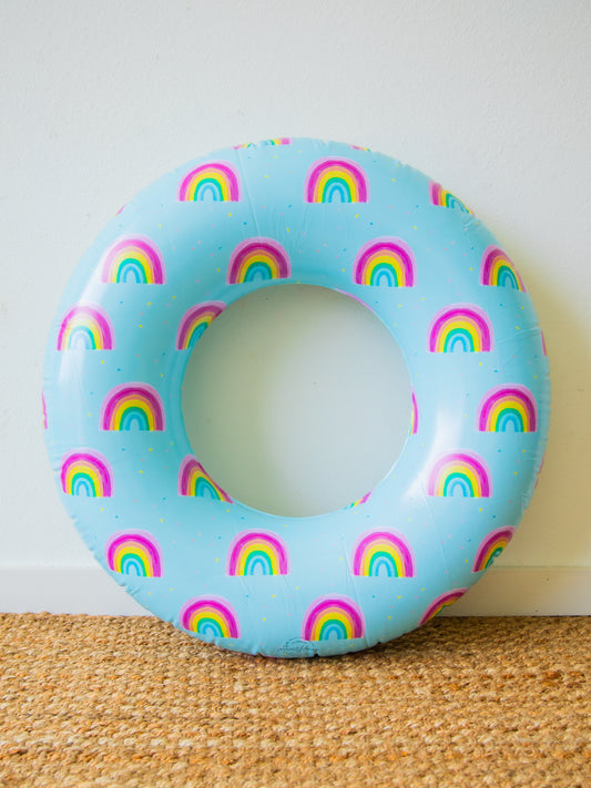 Large Swim Tube - Candy Rainbows