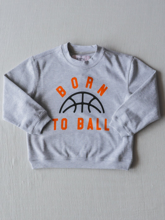 Warm Knit Sweatshirt - Born to Ball
