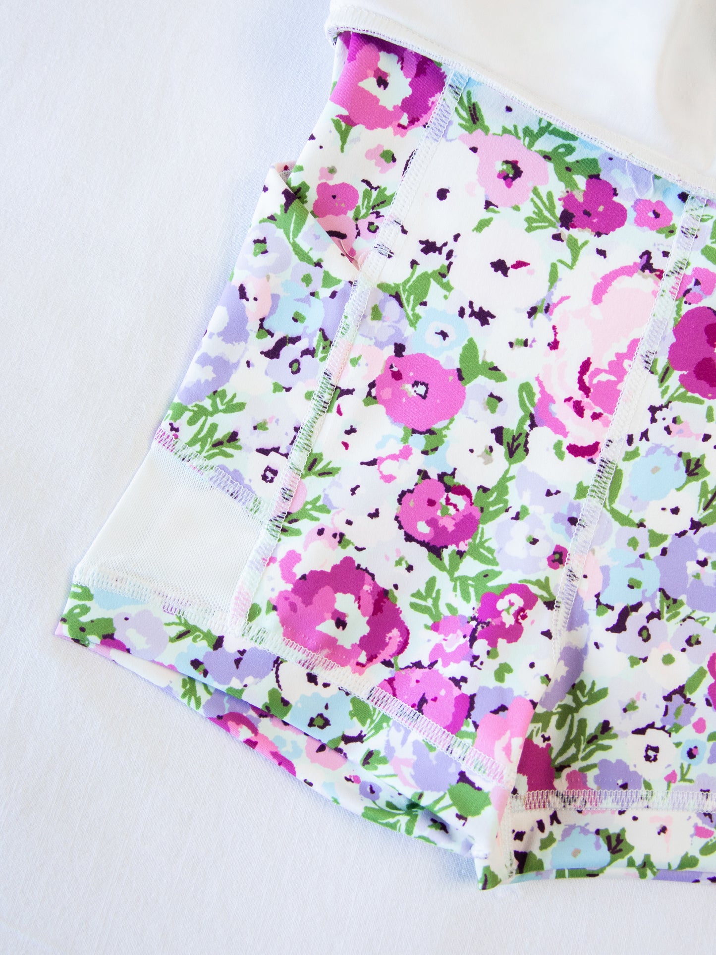 Active Skort Set - Violet Carnations