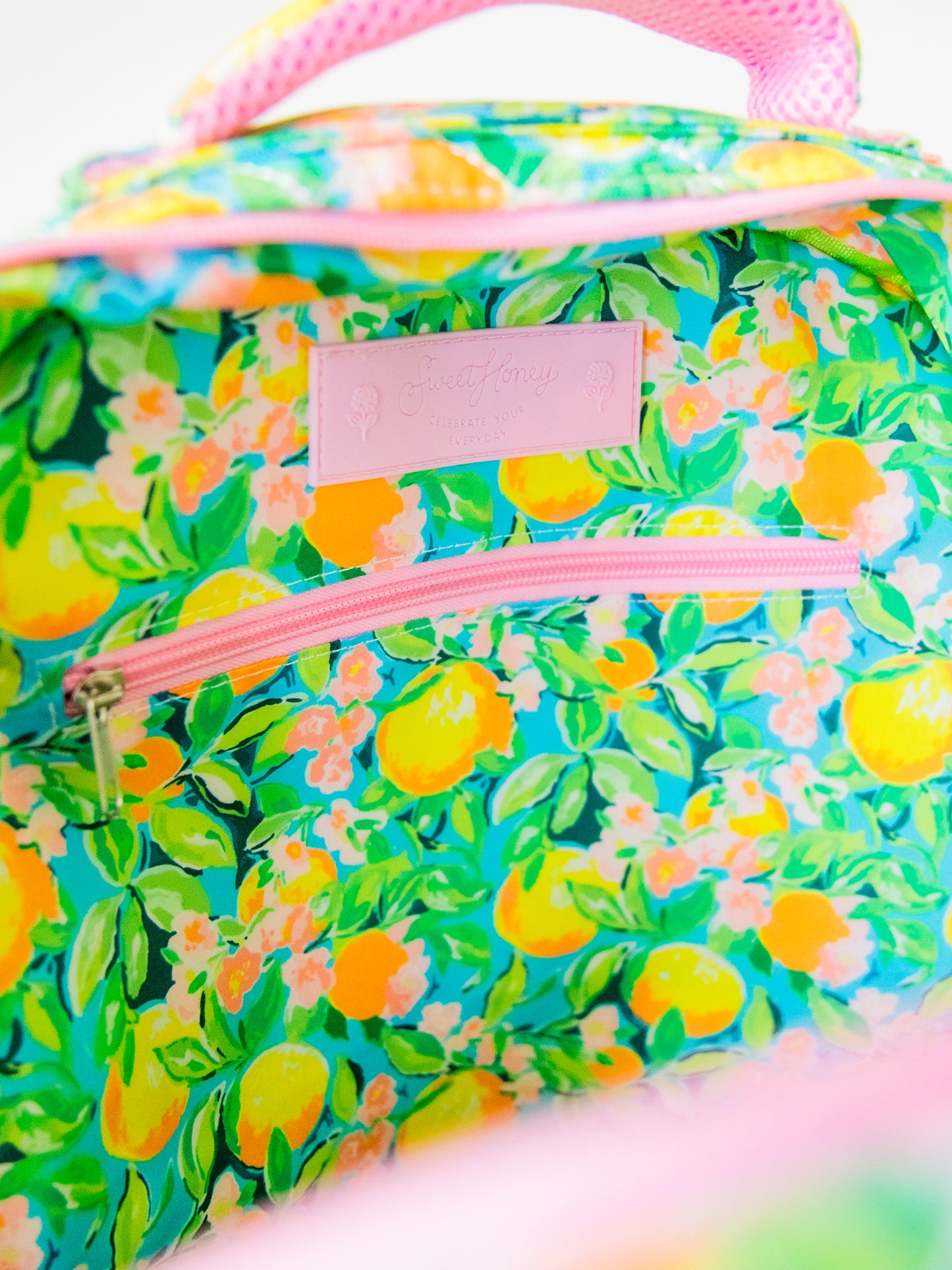 Ridley Backpack - Bright Lemon Floral