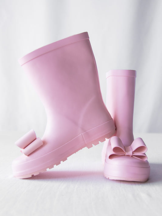 Cheery Rain Boots - Oh So Pink