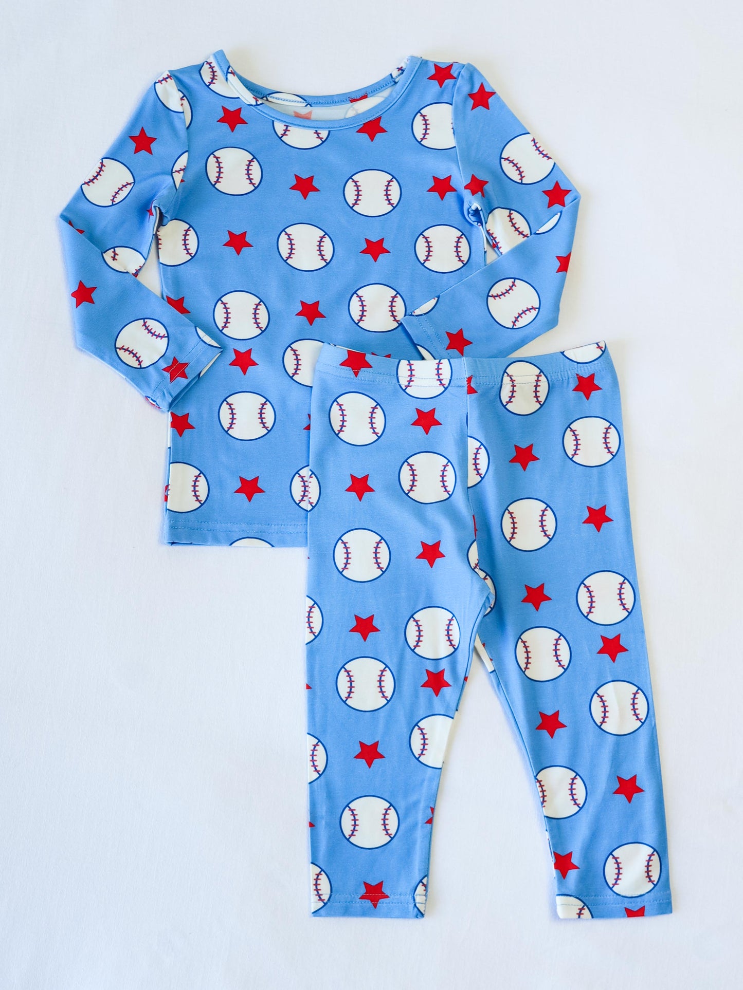 Cloud Fitted Pajamas - Allstar Baseball