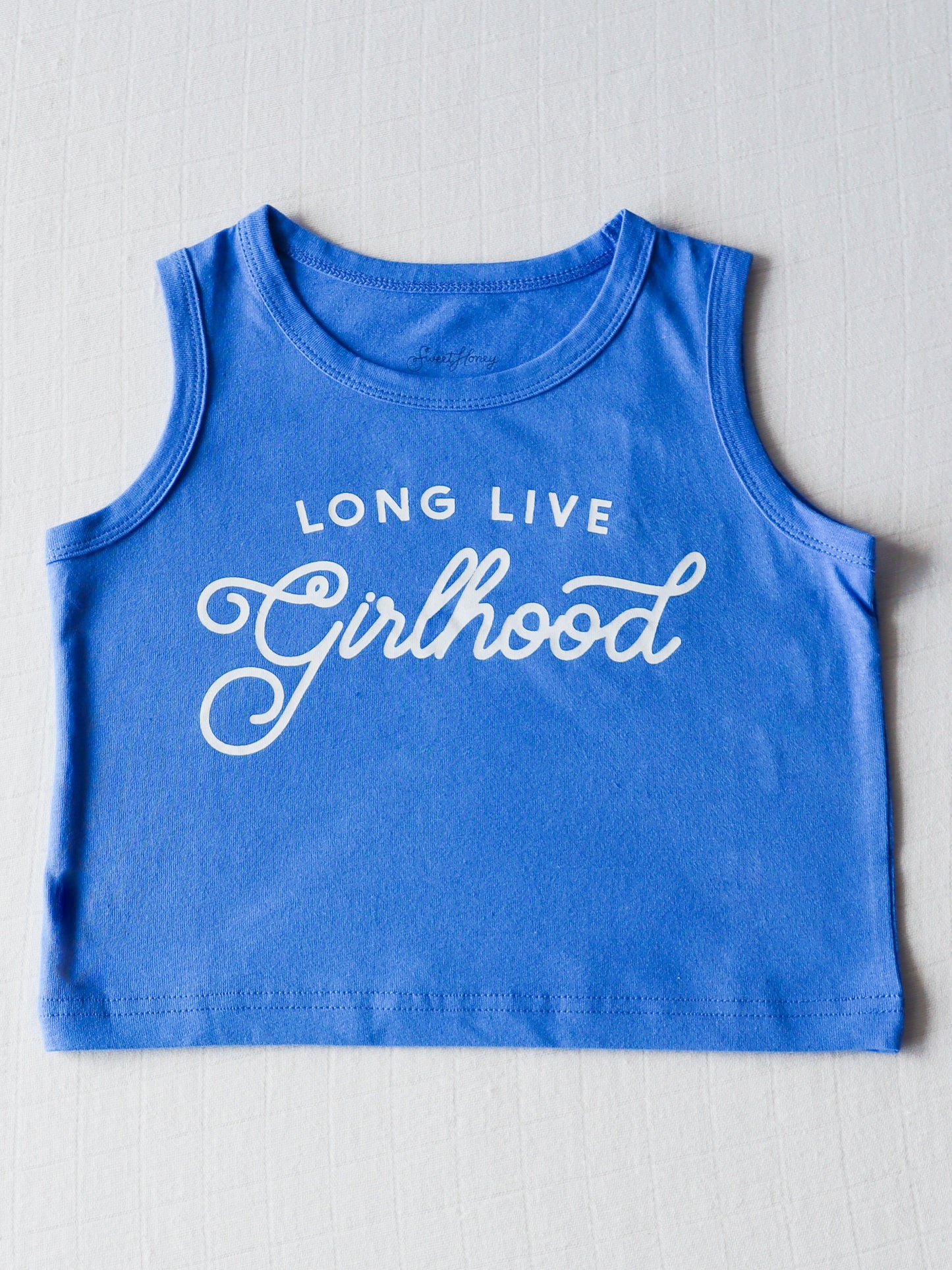 Graphic Tank - Girlhood Blue