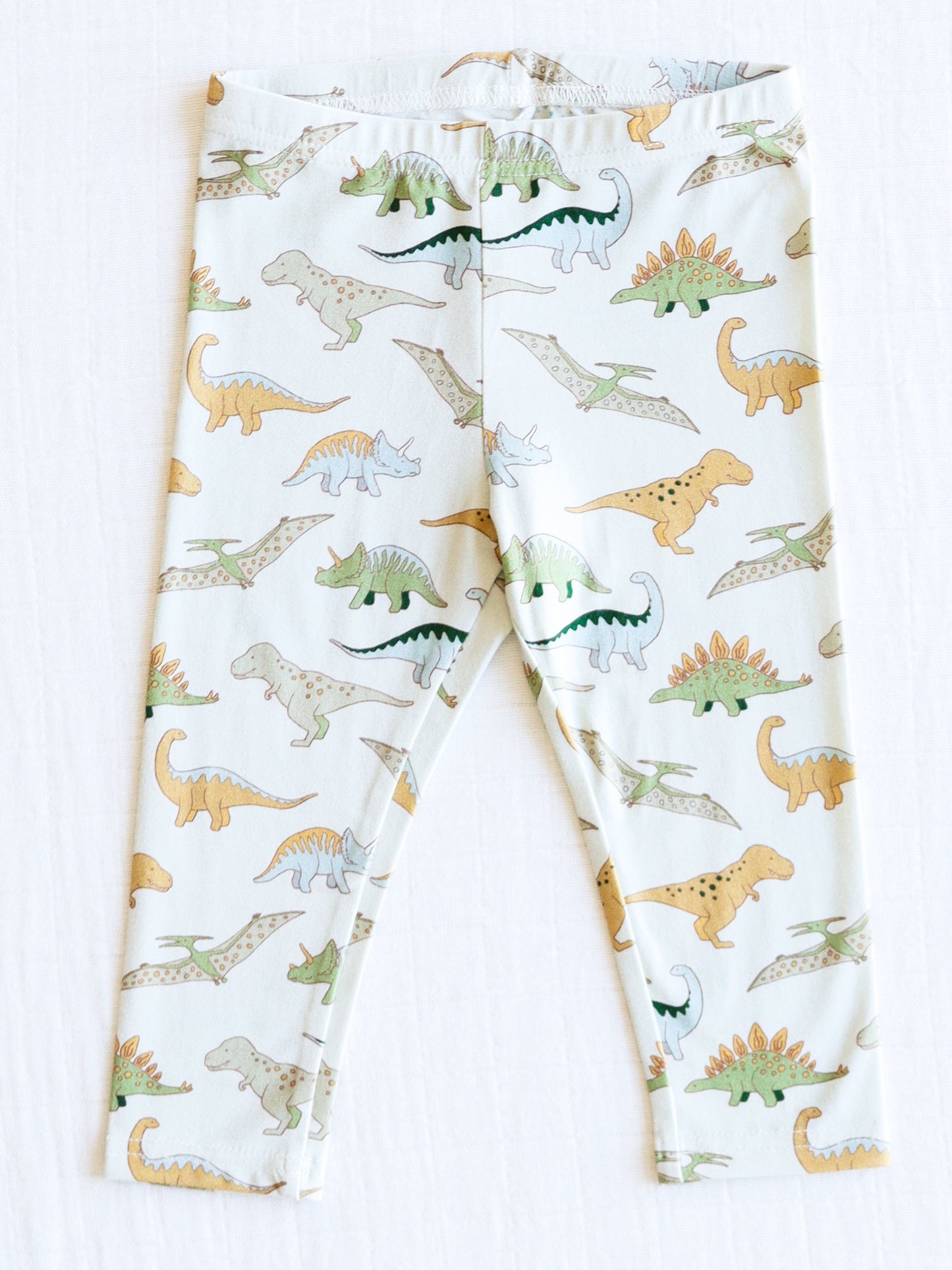 Cloud Fitted Pajamas - Dino Roar