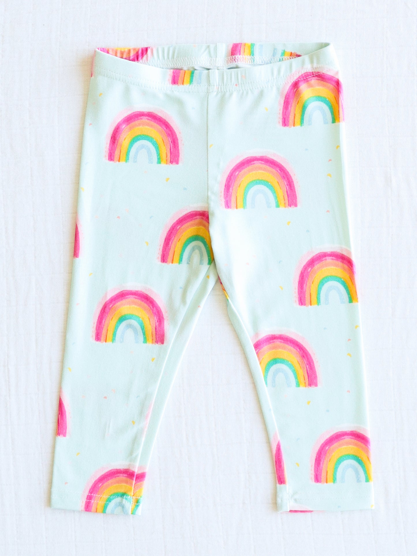 Cloud Fitted Pajamas - Candy Rainbows