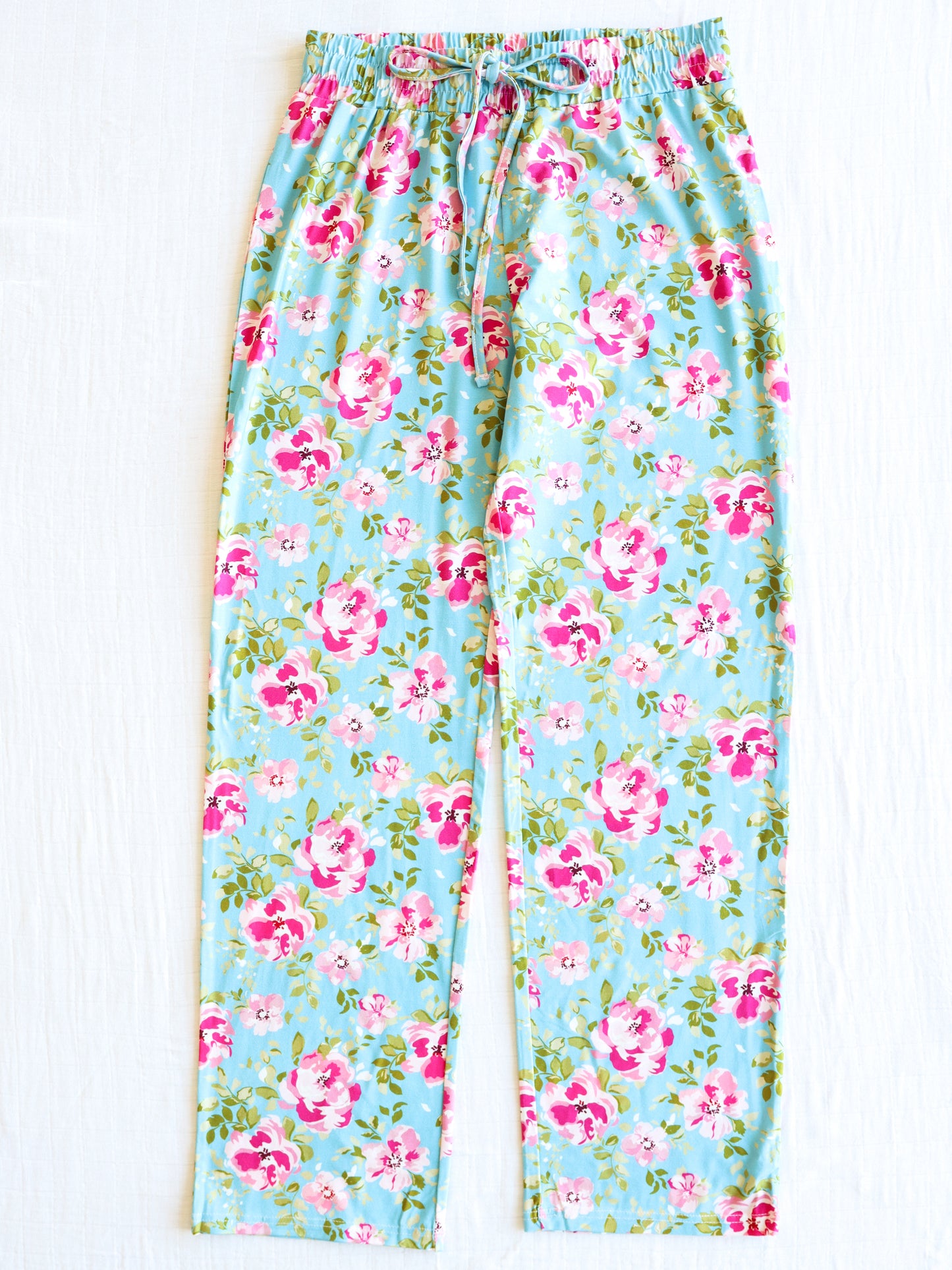 Women's Cloud Pajamas - Swirly Floral Pinks