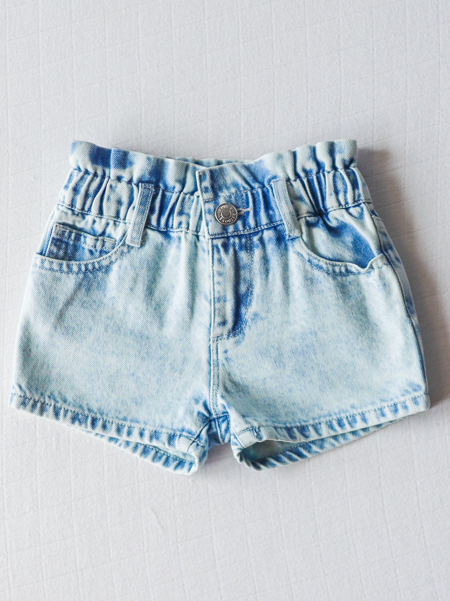 Denim Shorts - Light Wash