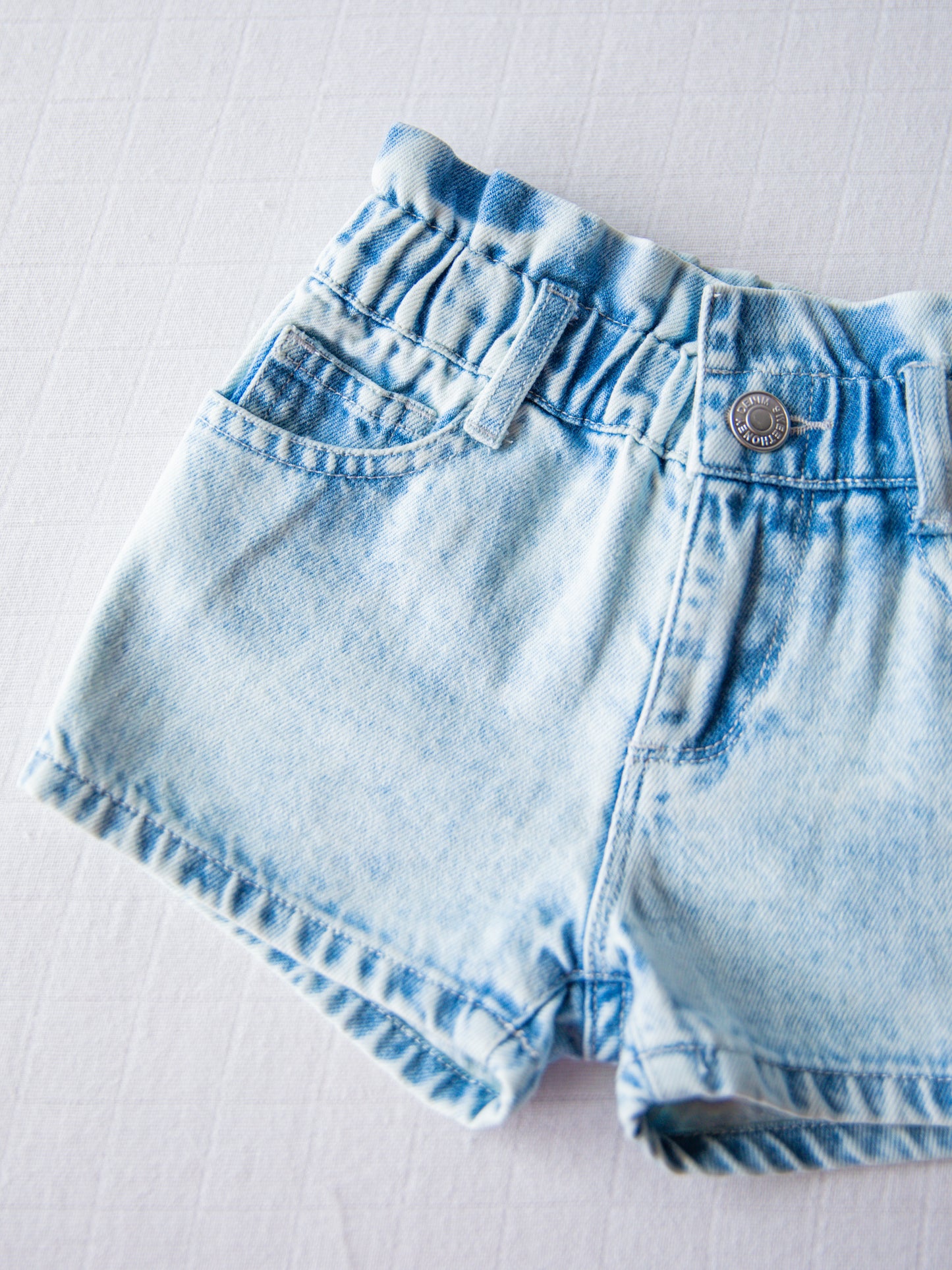 Denim Shorts - Light Wash