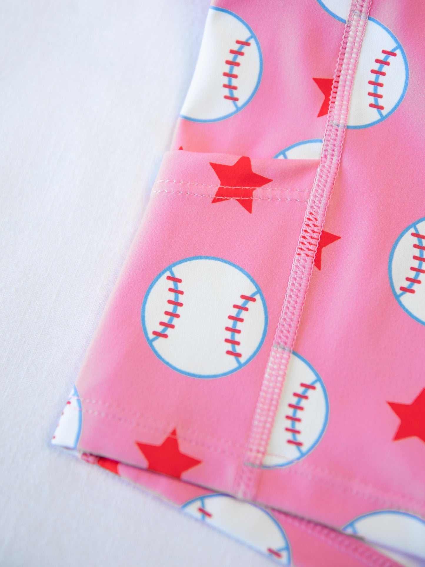 Tennis Dress - Allstar Baseball Pink