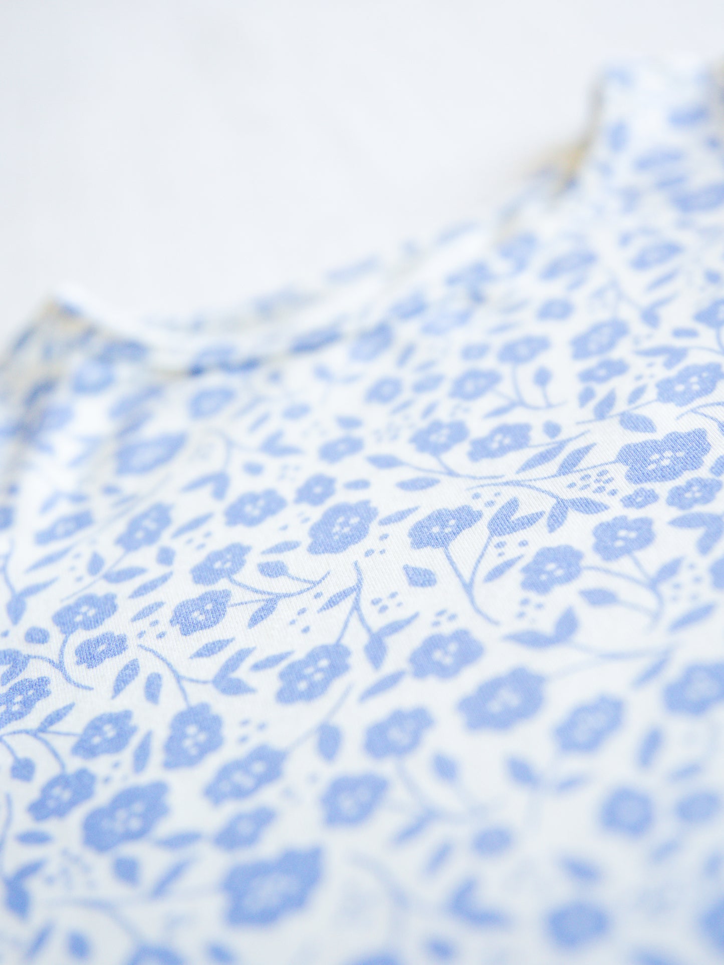 Cloud Fitted Pajamas - Lovely Petals