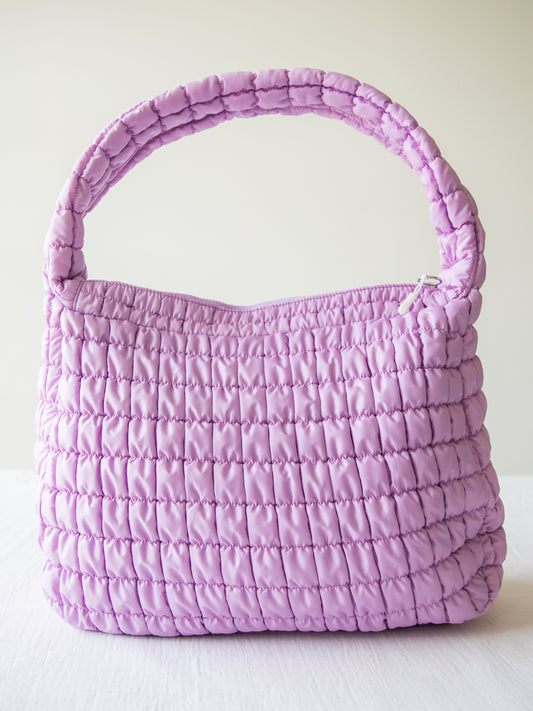 Puffer Tote - Violet Eclipse