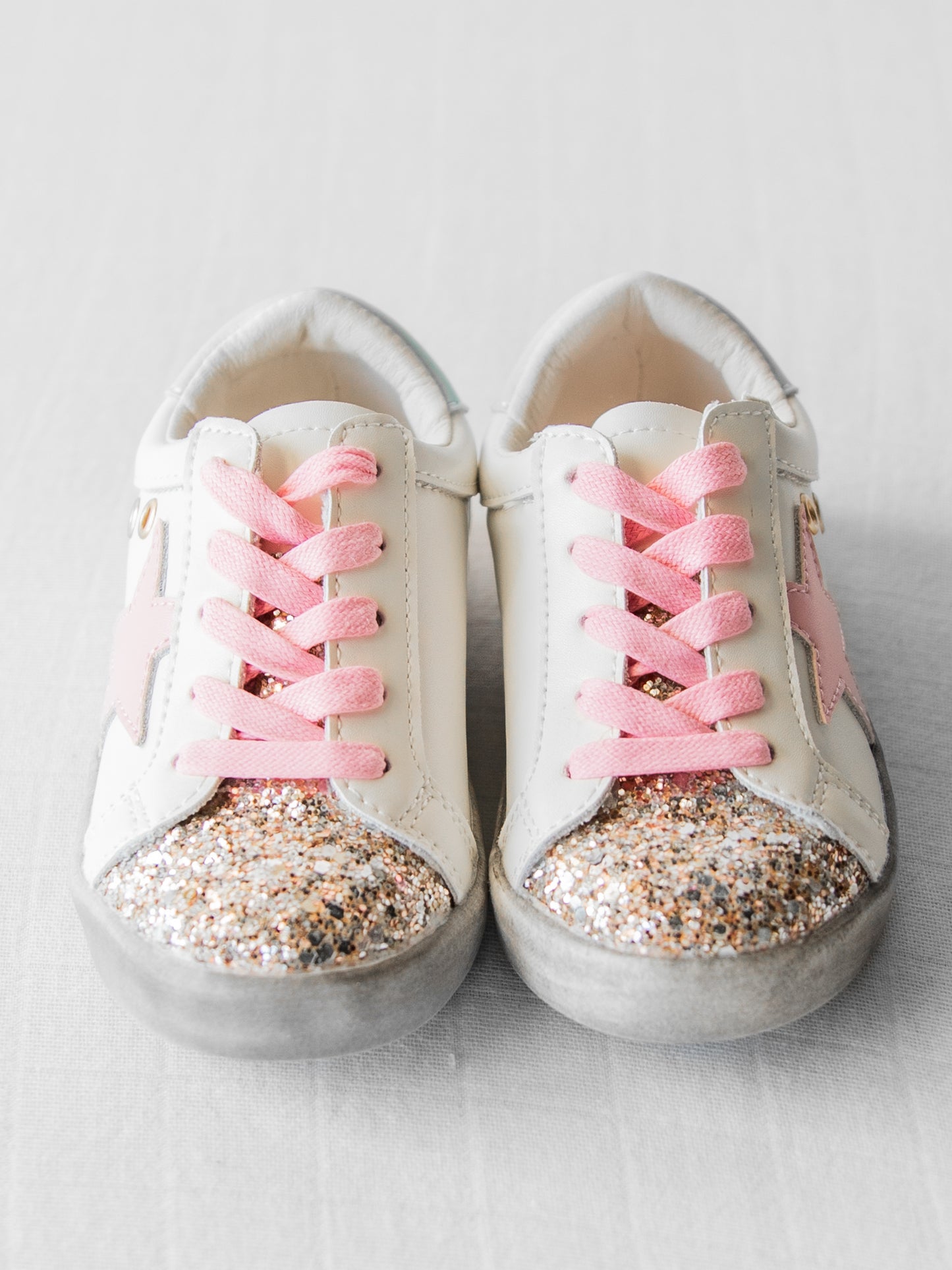 SweetHoney Sneakers - Sparkle Toe