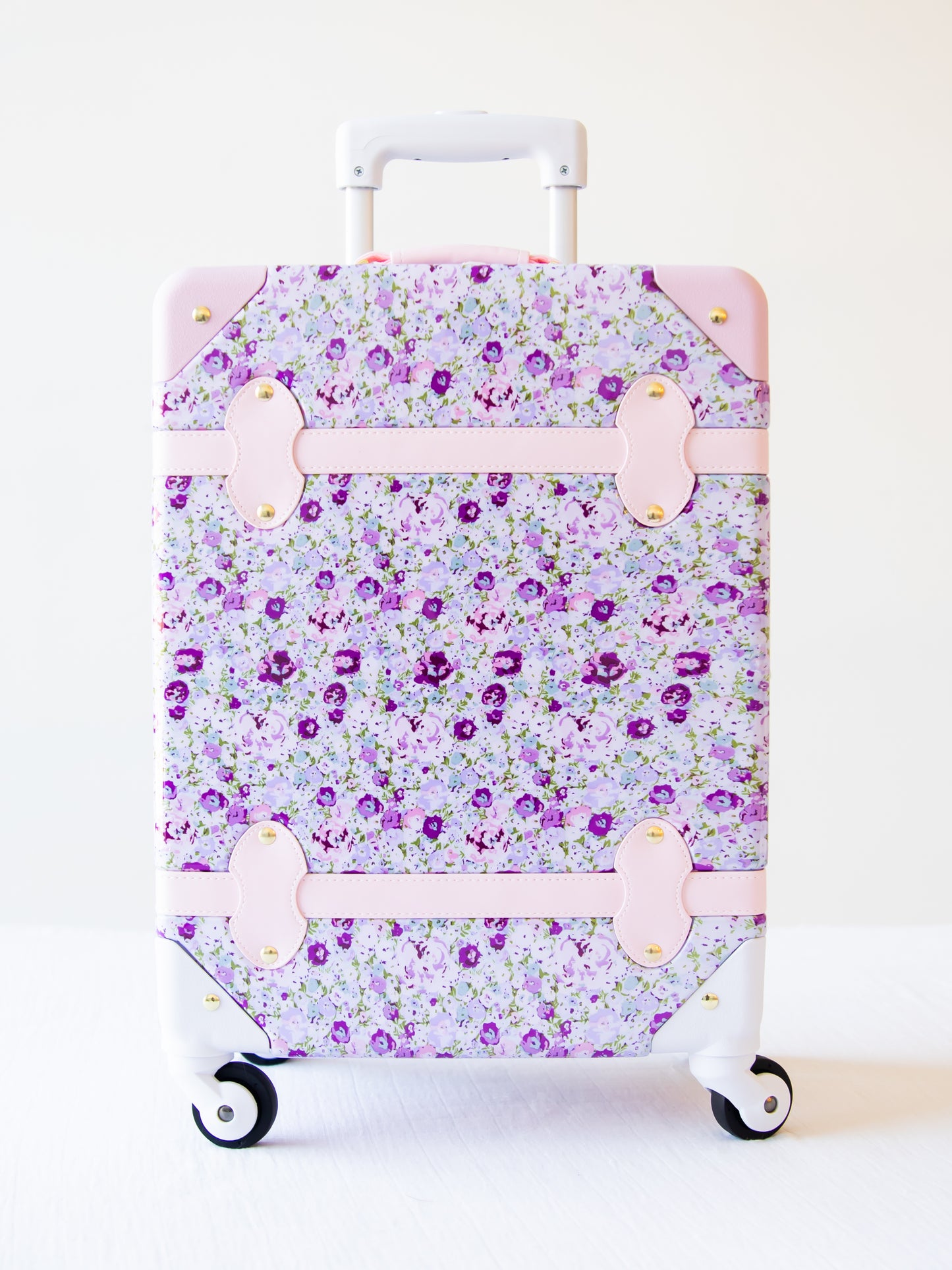 Lennon Traveling Luggage - Violet Carnations