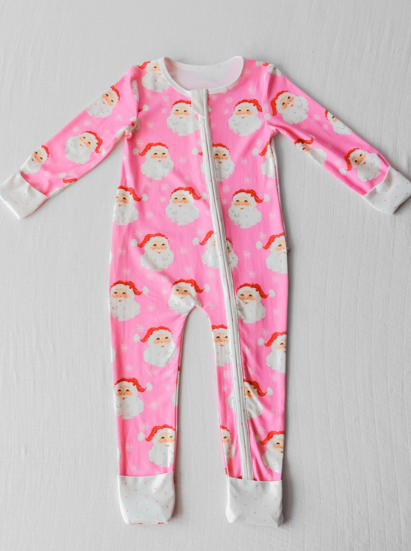 Dreamer Layette - Jolly St Nick in Pink