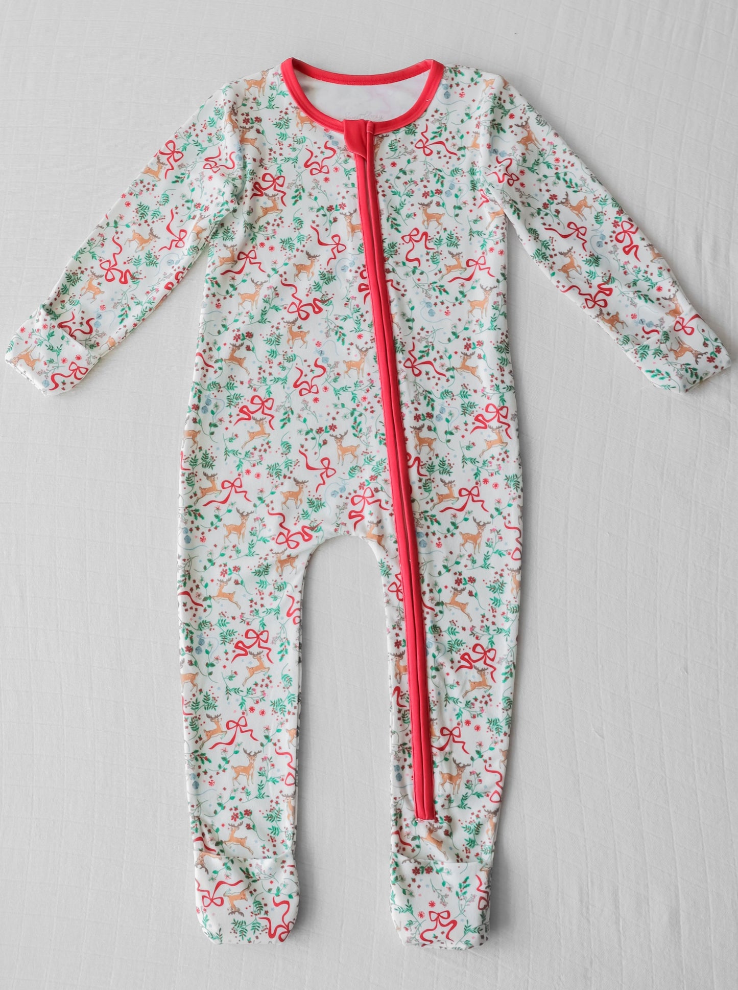 Boy's Dreamer Layette - Holly Jolly Reindeer