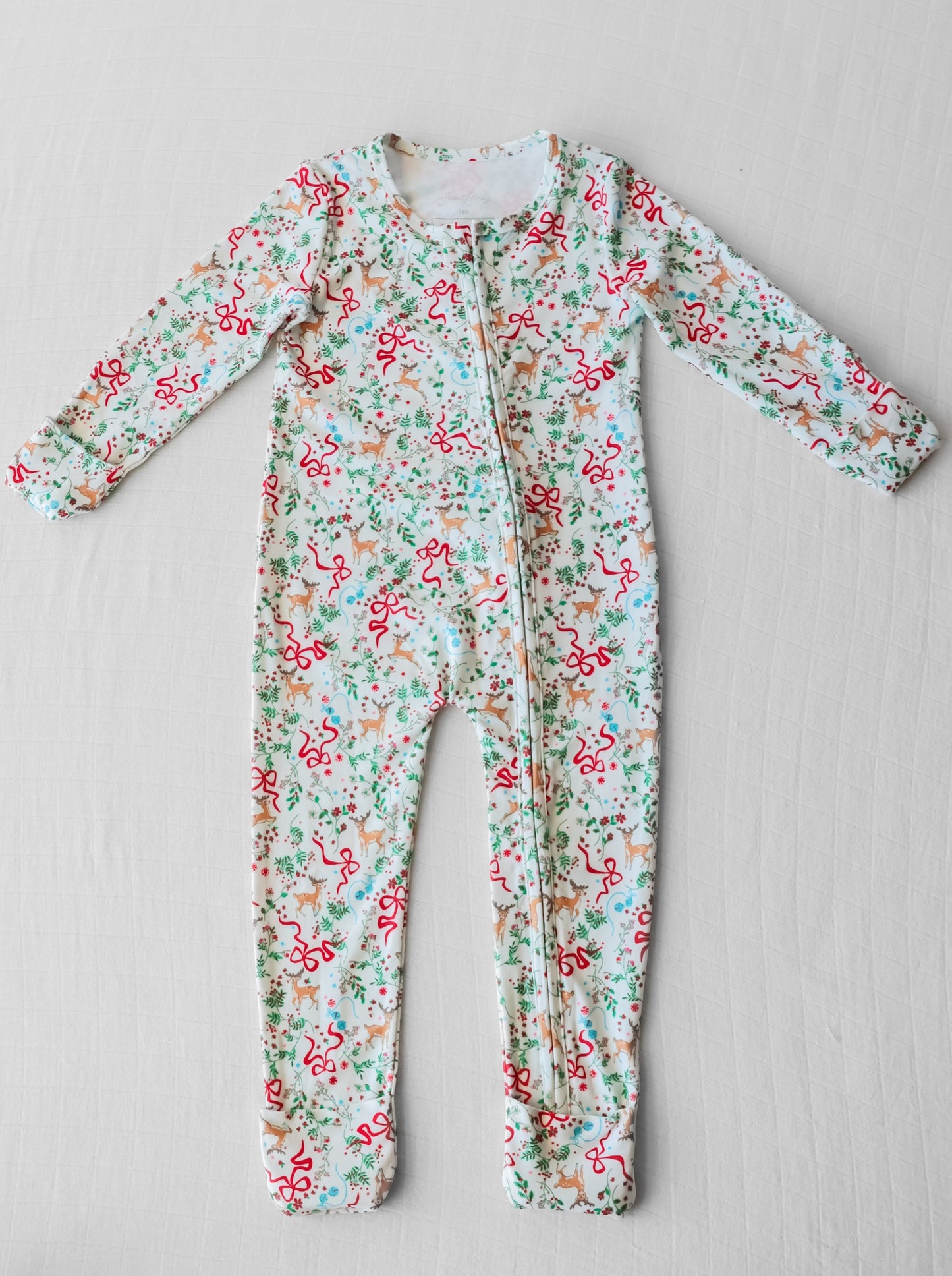 Dreamer Layette - Holly Jolly Reindeer