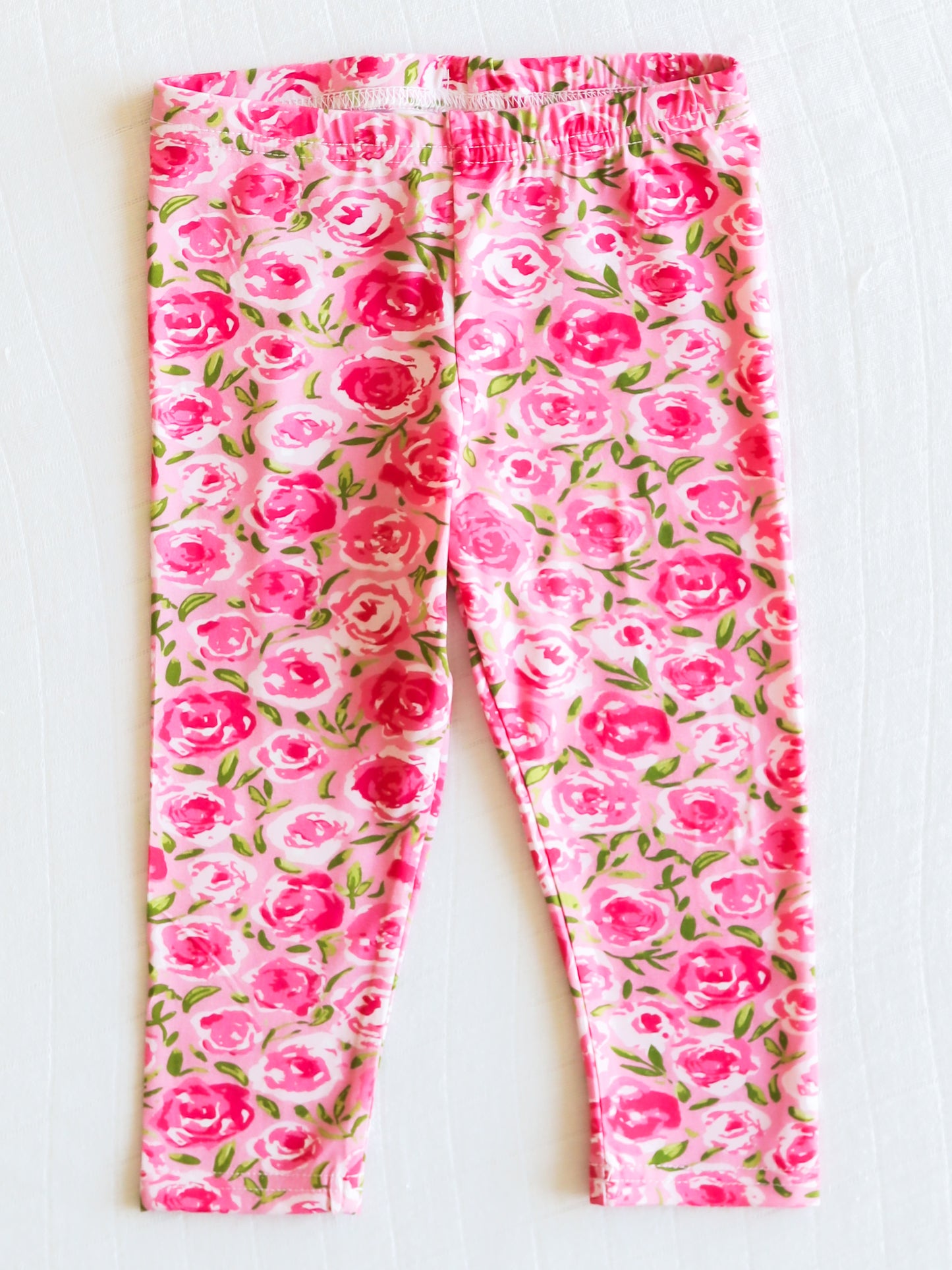 Cloud Fitted Pajamas - Covered in Roses