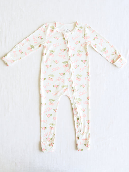 Cloud Layette - Pink Berry Bows