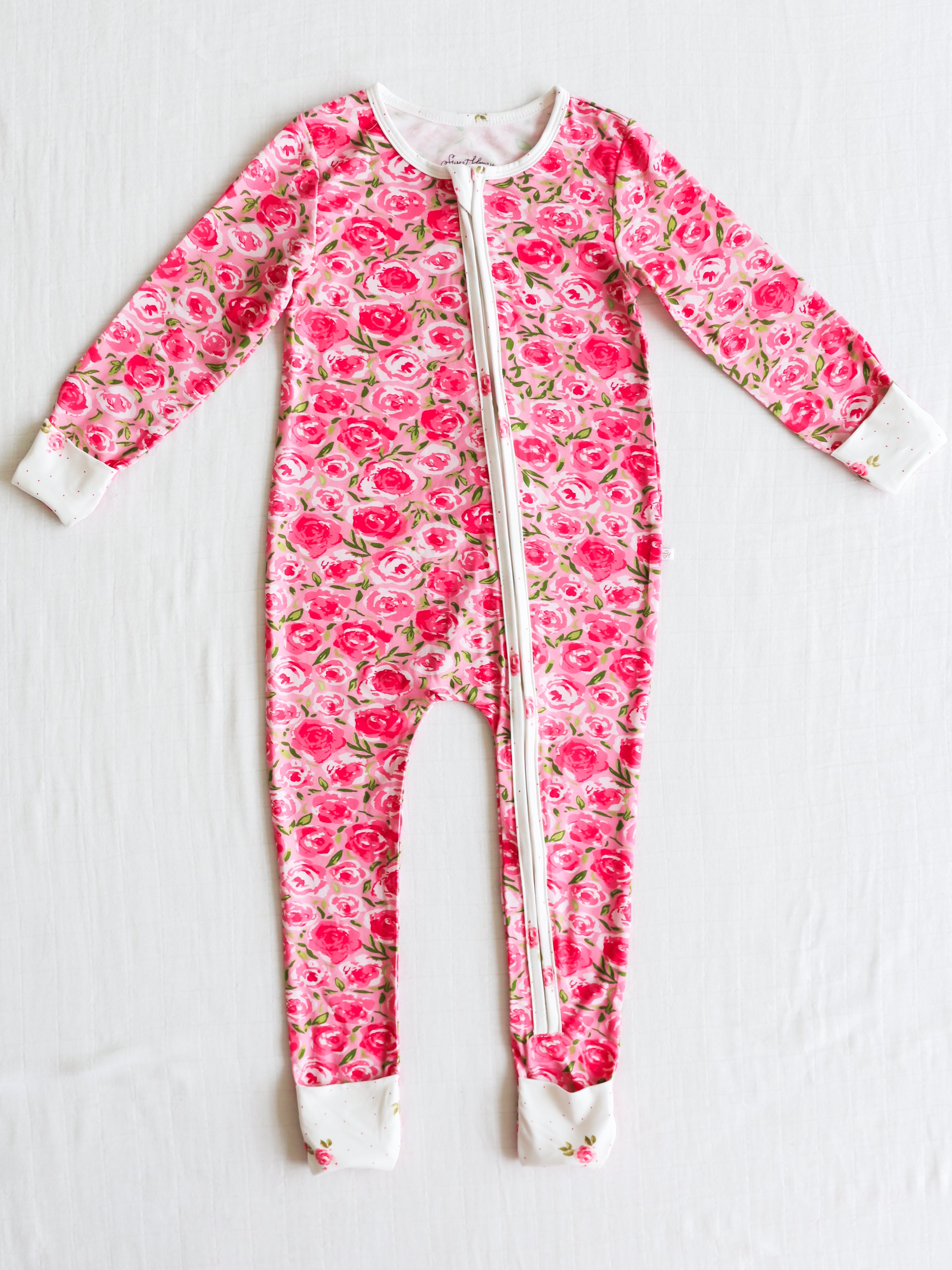 Cloud Layette - Covered in Roses - SweetHoney Clothing