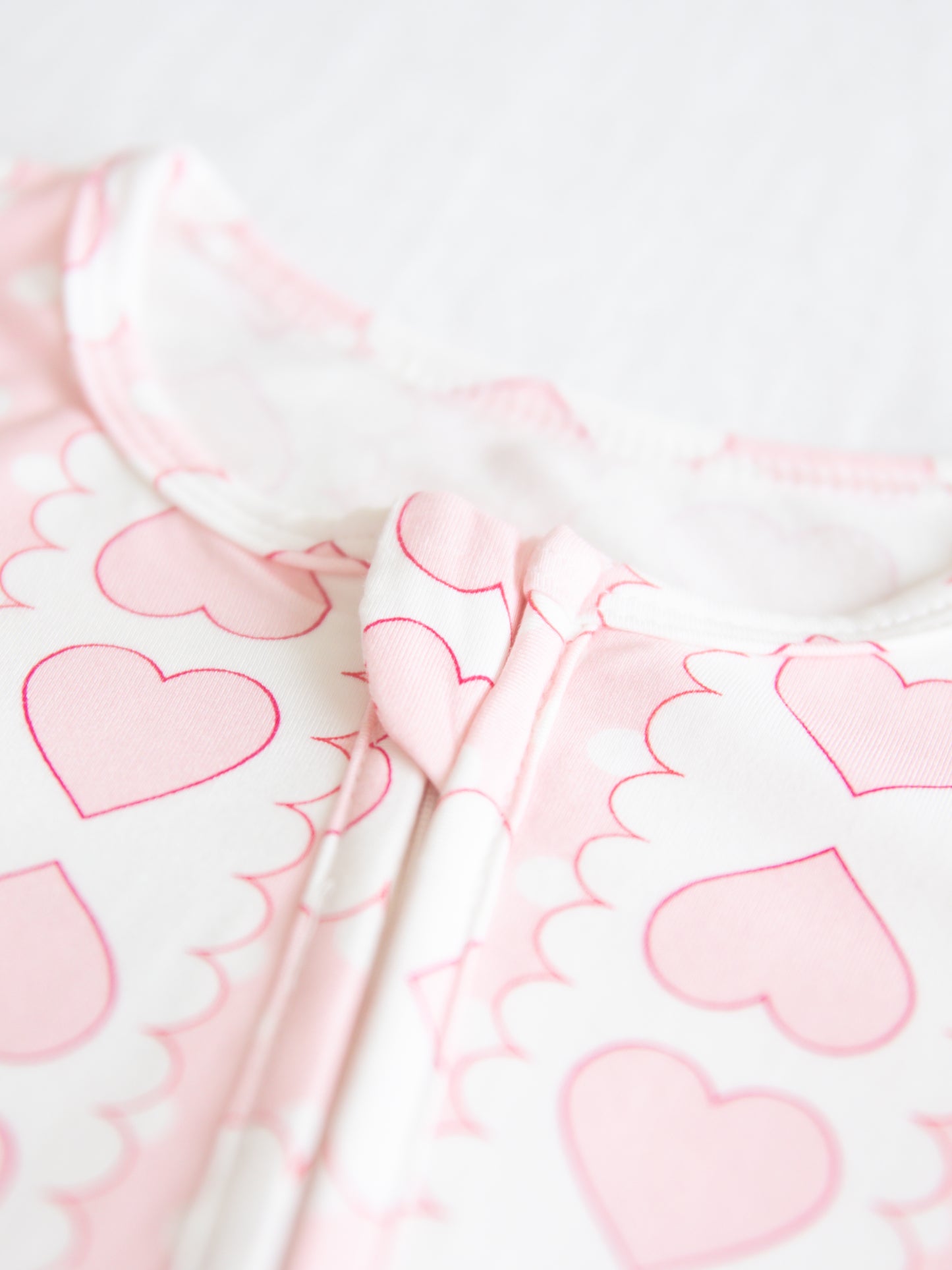 Cloud Layette - Mirrored Hearts