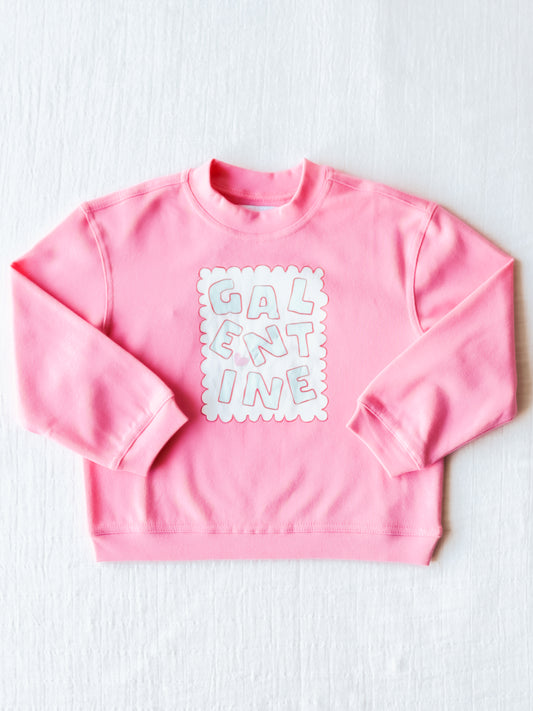 Warm Knit Sweatshirt - Galentine