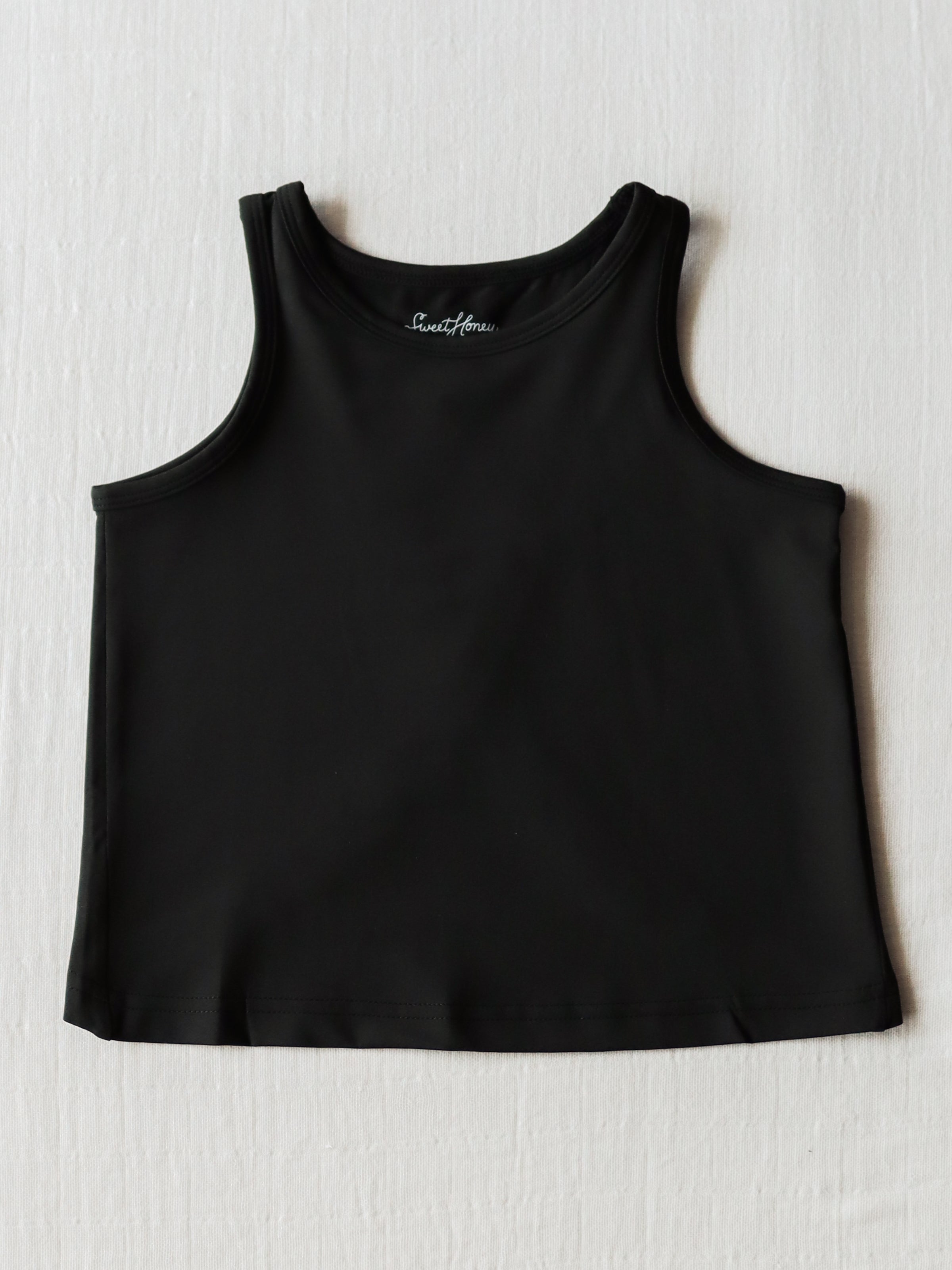 Motion Tank - Black Solid - SweetHoney Clothing