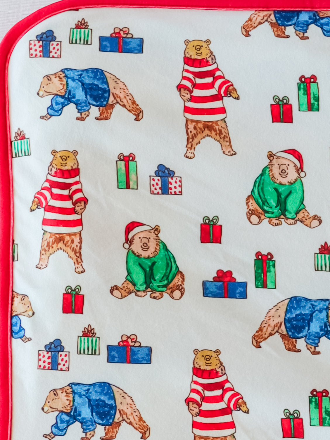 Dreamer Blanket - Christmas Bears