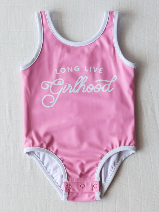 Graphic One Piece - Girlhood Pink