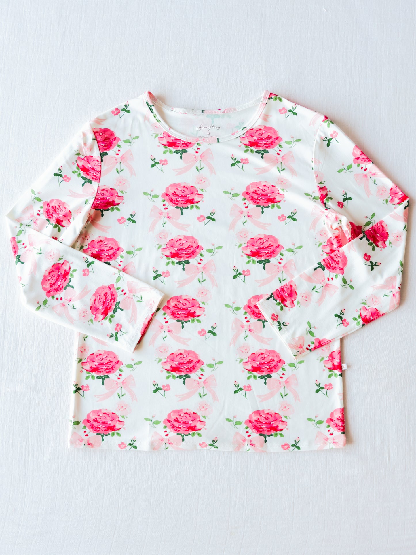 Women's Cloud Pajamas - Pink Rose Bouquet
