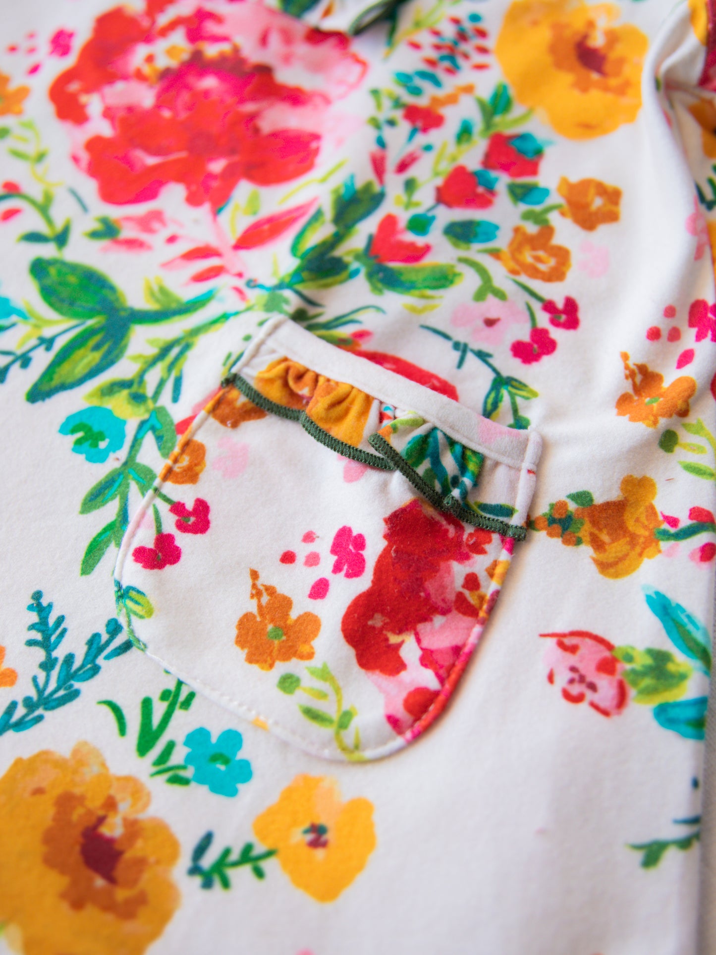 Everyday Play Dress - Bright Zinnias