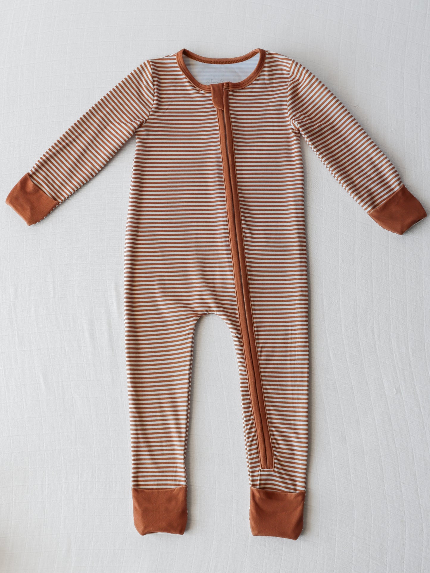 Dreamer Layette - Mustard Stripe