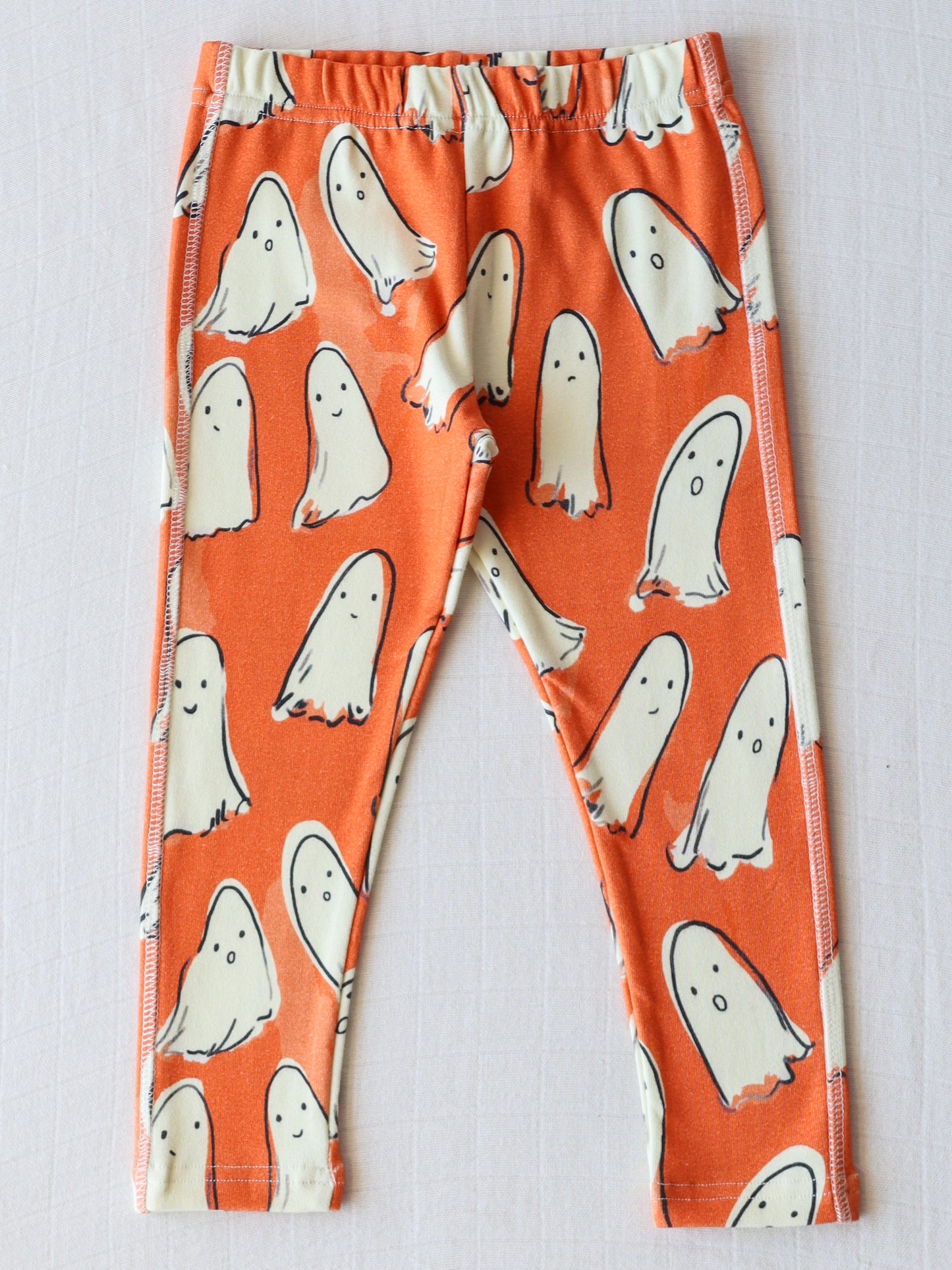 Warm Knit Leggings - Spooky Ghost Hunt