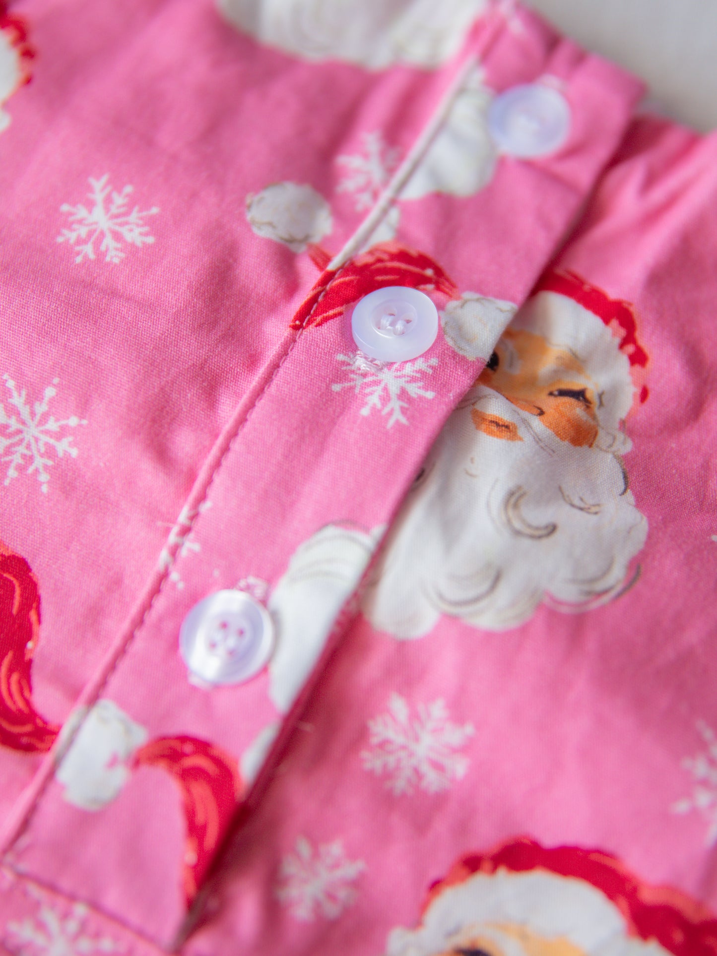 Priscilla Dress - Jolly St Nick in Pink