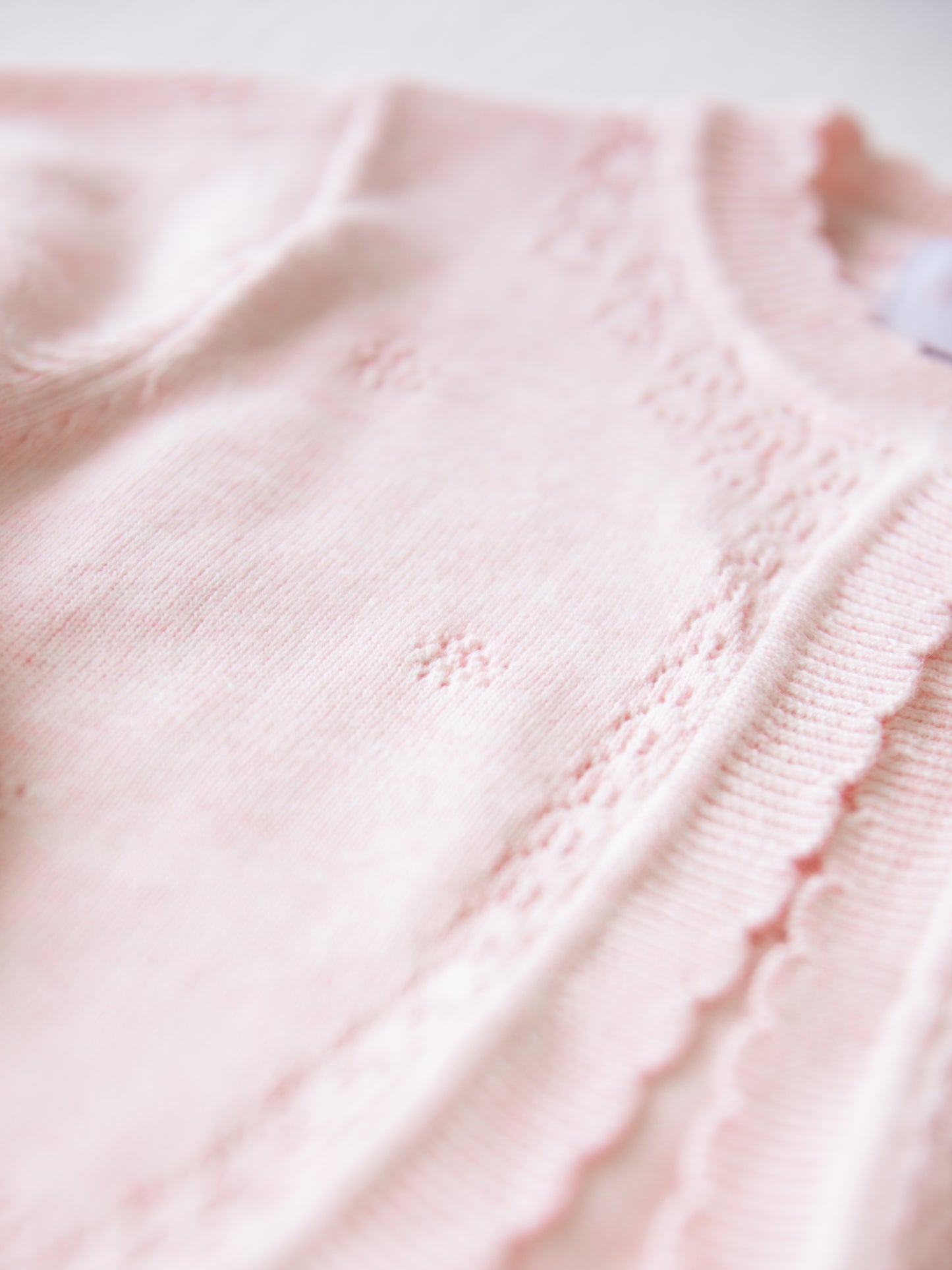 Sweet Scalloped Cardigan – Sweetly Pink