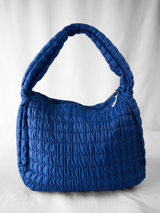 Puffer Tote - Harbor Blue