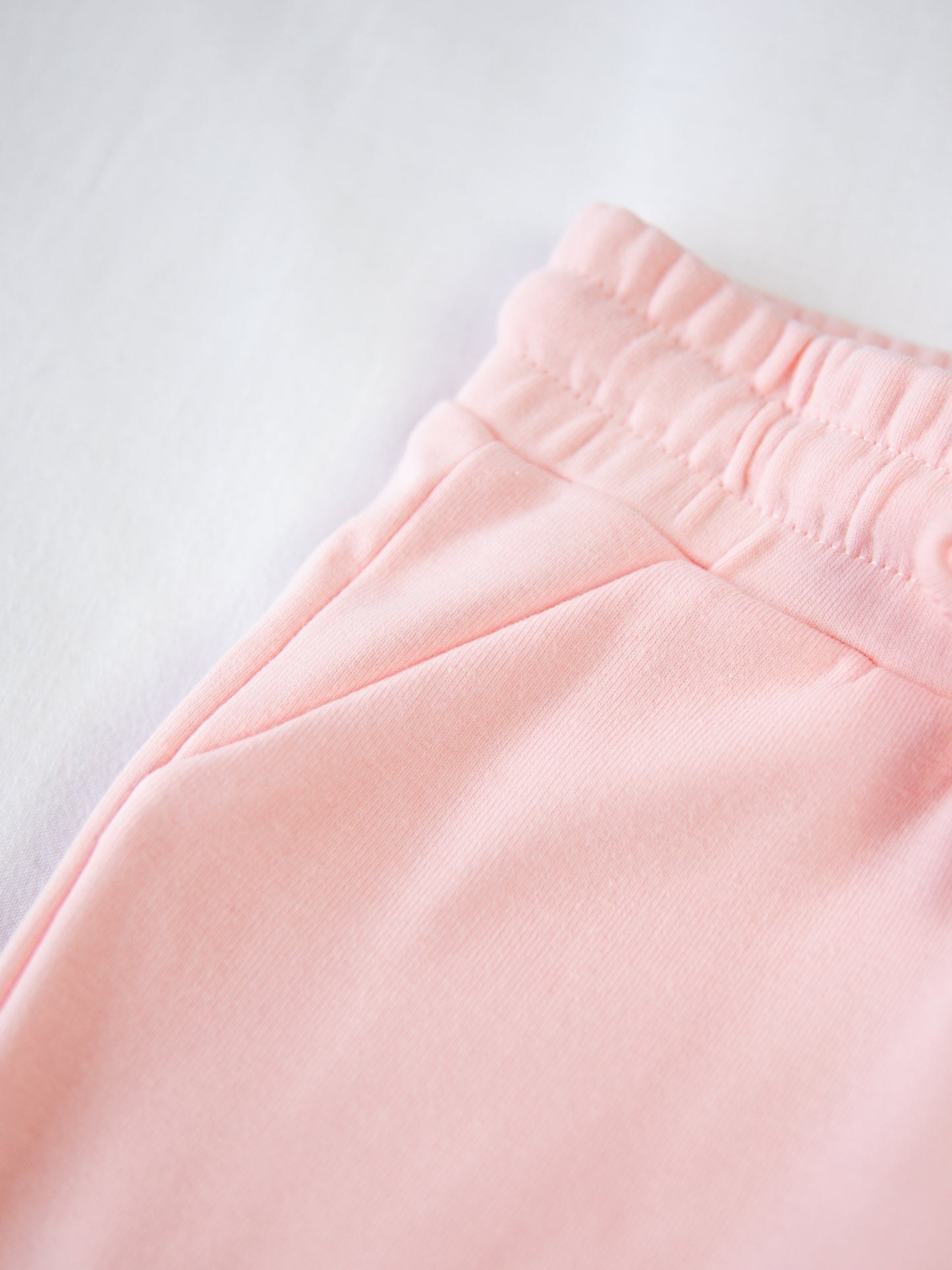 Warm Knit Joggers - Pink