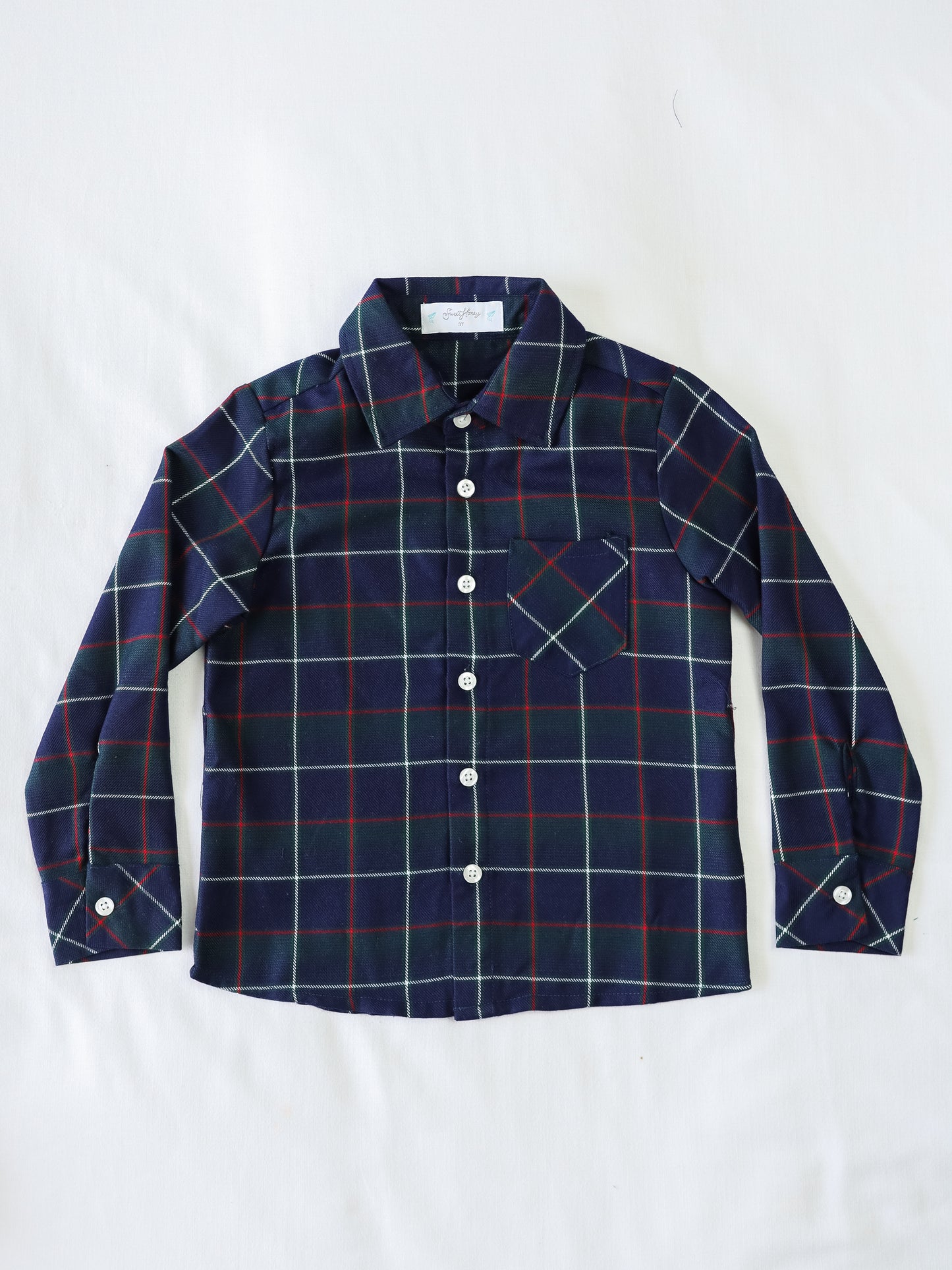 Button Up Shirt - Winter Park Plaid