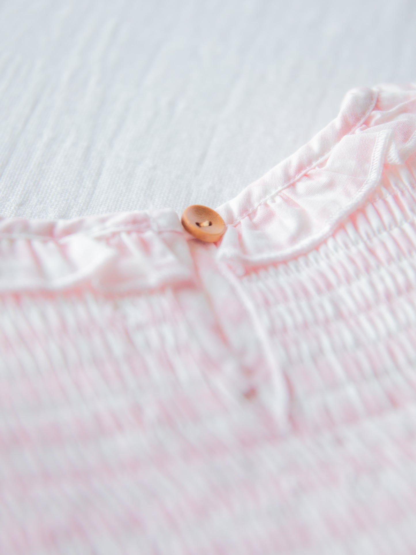 Smocked Bubble - Pink Check