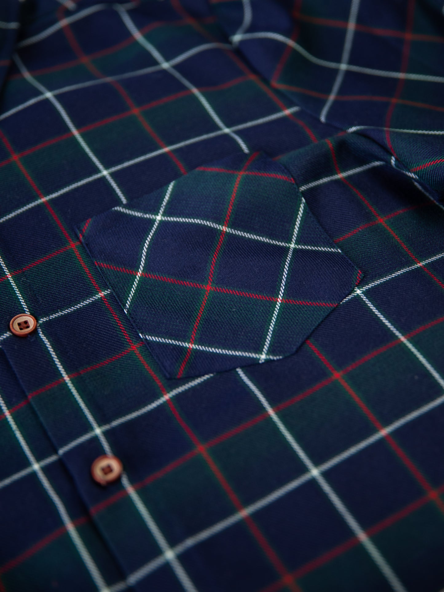 Men's Button Up Shirt - Winter Park Plaid