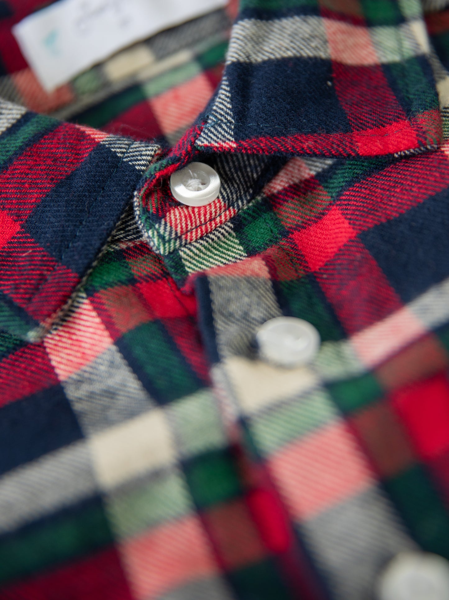 Button Up Shirt - Holiday Cheer Plaid