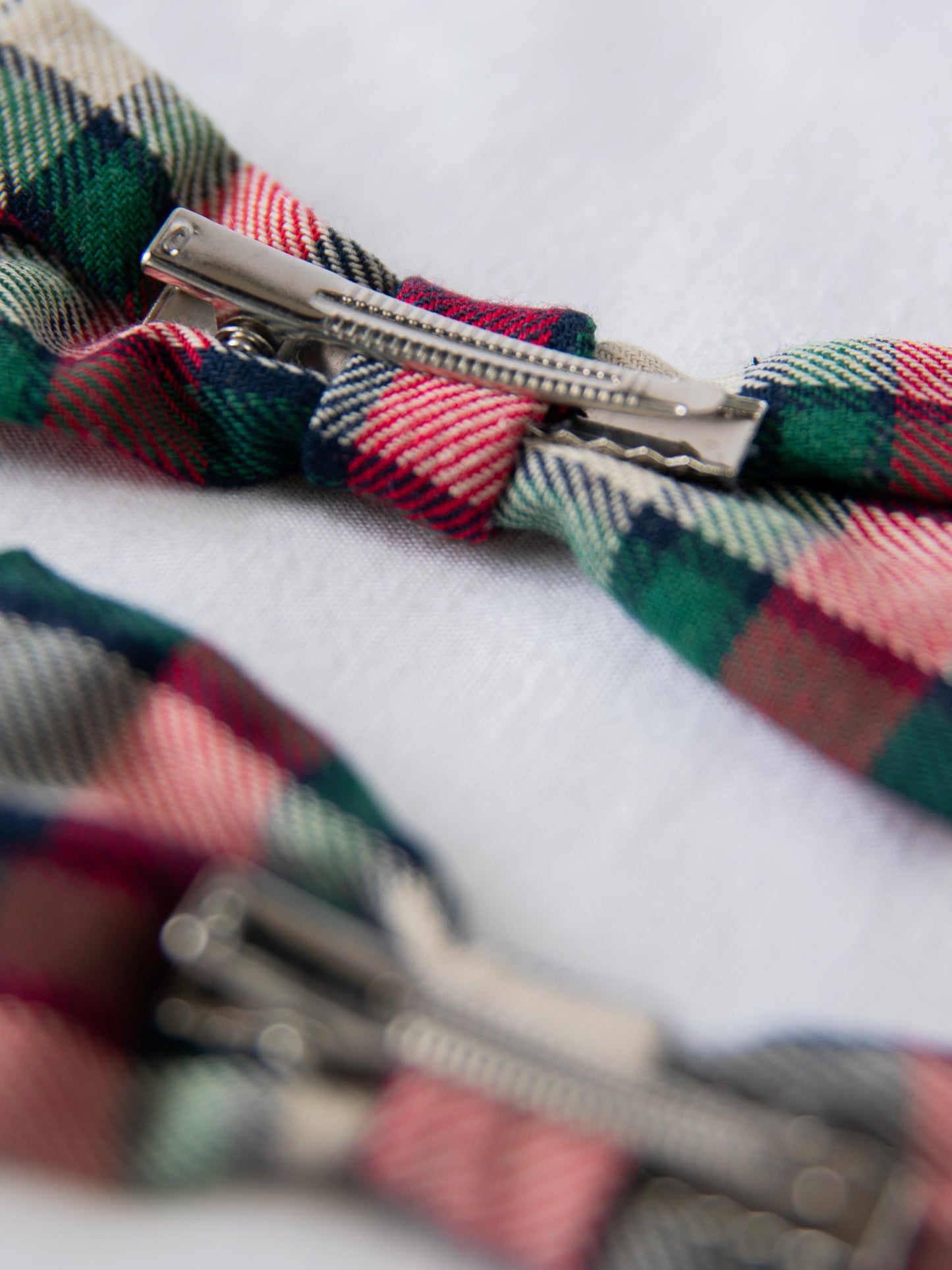 Bow Set Duo - Holiday Cheer Plaid