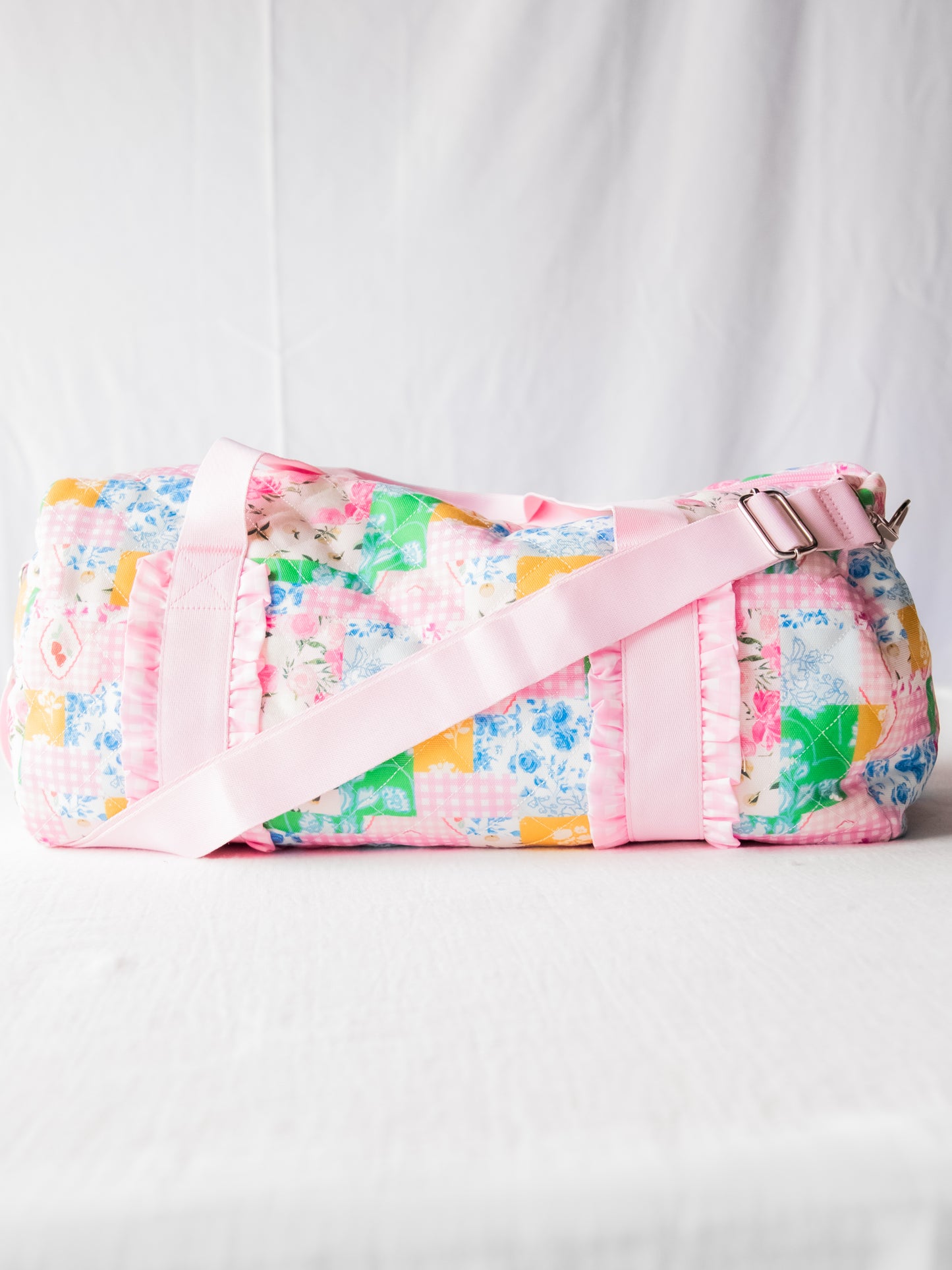 Everyday Duffle - Quilted Flower