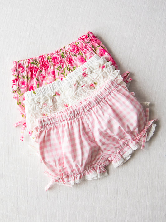 3 Pack Bloomers - Lovely Roses