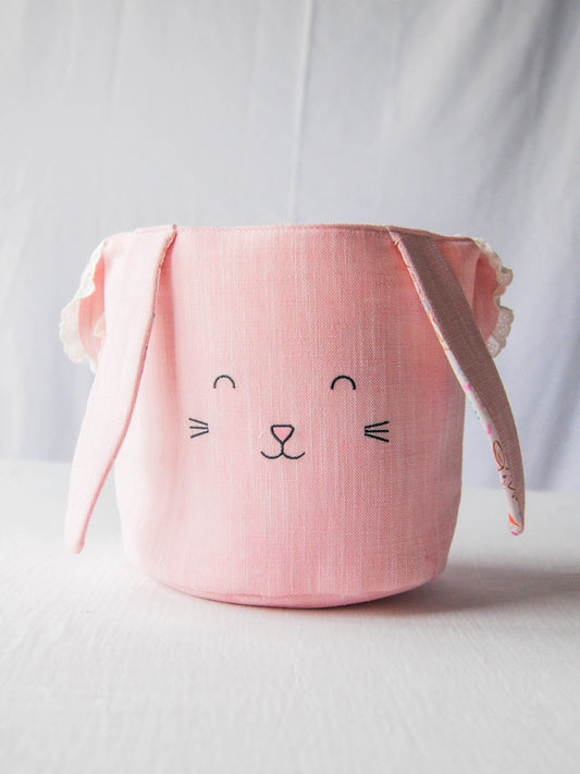 Bunny Basket - Sweet Bunny Pink